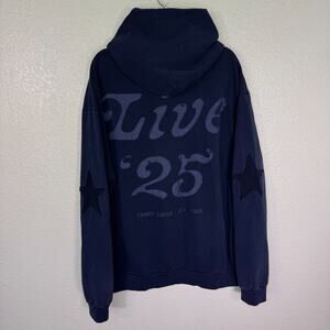 Beyonce Cowboy Carter Tour Hoodie XXL Concert Merch 16 Carriages CCT 2025 Blue